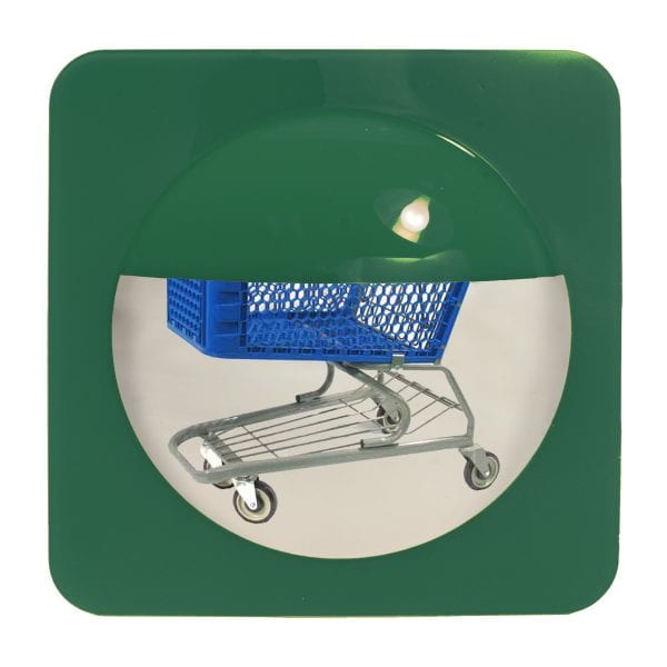 Dark-Green-BOB-Mirror-w-Cart-Reflection