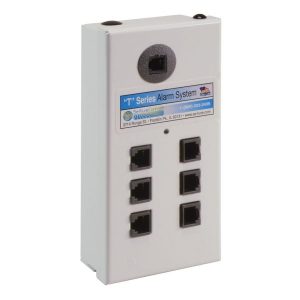 Mini 6 Port Alarm for Remote Modules, White