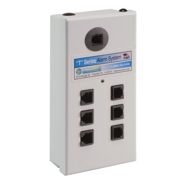 Mini 6 Port Alarm for Remote Modules, White